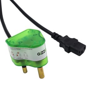 Gizzu Surge Protector 16A Kettle Plug Cable 1.5M