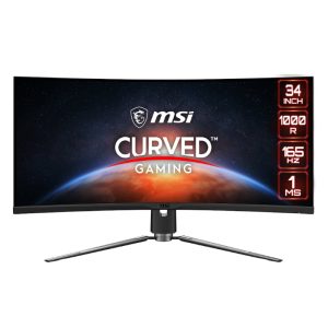 MSI ARTYMIS 34" VA Ultrawide Curved Gaming Monitor (1000R, 3440x1440, 1ms, 165Hz)