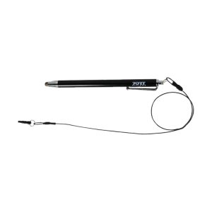 Port Designs Metallic Tip Stylus with 40cm Cable - Black