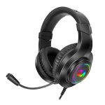 REDRAGON Over-Ear HYLAS Aux (Mic and Headset)|USB (Power Only)
RGB Gaming Headset - Black