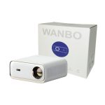 WANBO X2 MAX 1080P 450ANSI Android 9.0 Smart Projector - White