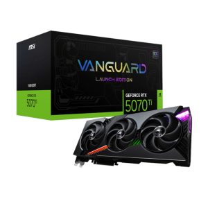 MSI GeForce RTX 5070 Ti 16G VANGUARD SOC Launch Edition Graphics Card