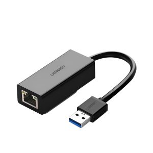 UGREEN CM111 USB3.0 to RJ5 Gigabit Ethernet Adapter - Black