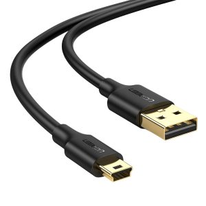 UGREEN US132 USB to Mini USB 2.0, 450Mbps SuperSpeed Cable - 1m