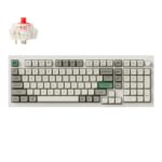 Keychron Q5M-M1 QMK/VIA Wireless Custom Keyboard - Shell White