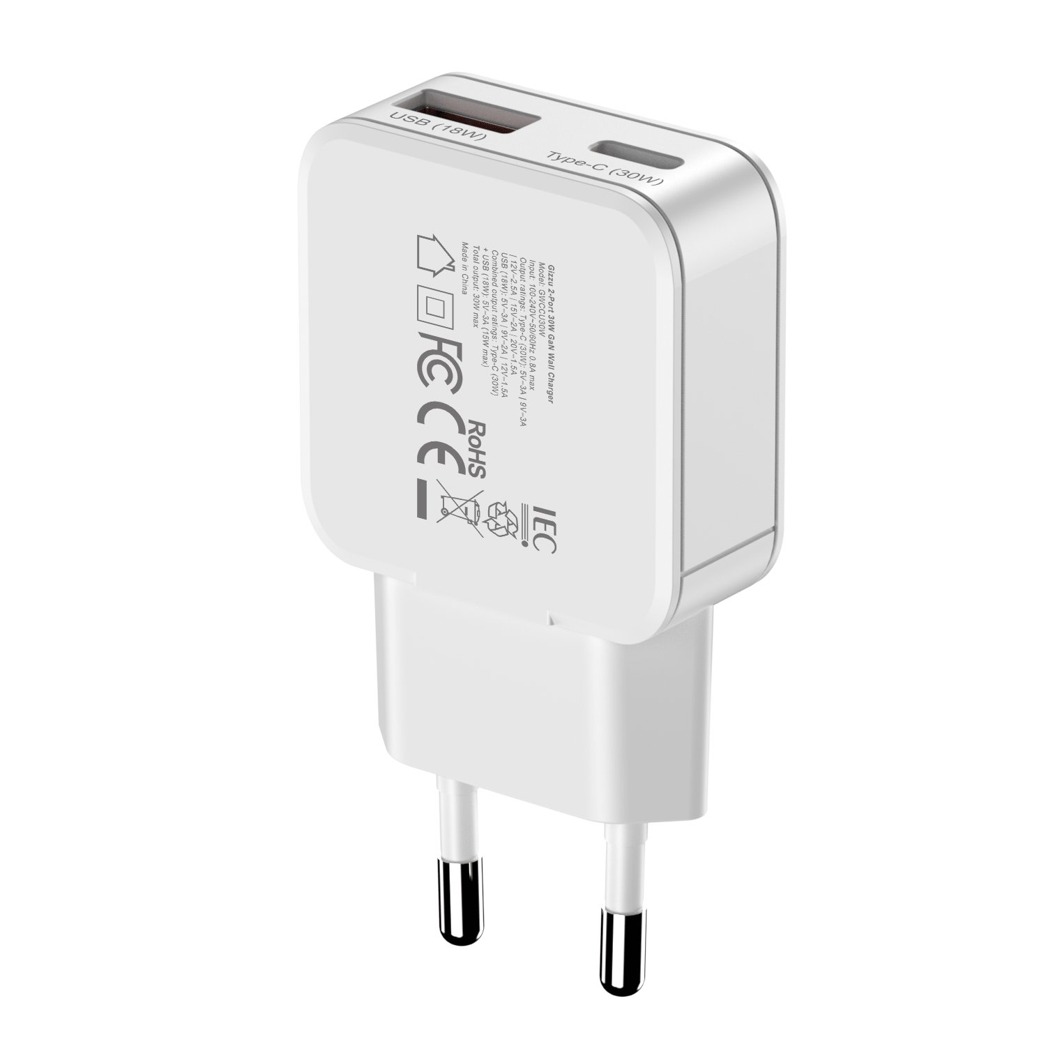 XpressTech_Gizzu-2-Port-30W-GaN-Wall-Charger_GWCCU30W-4