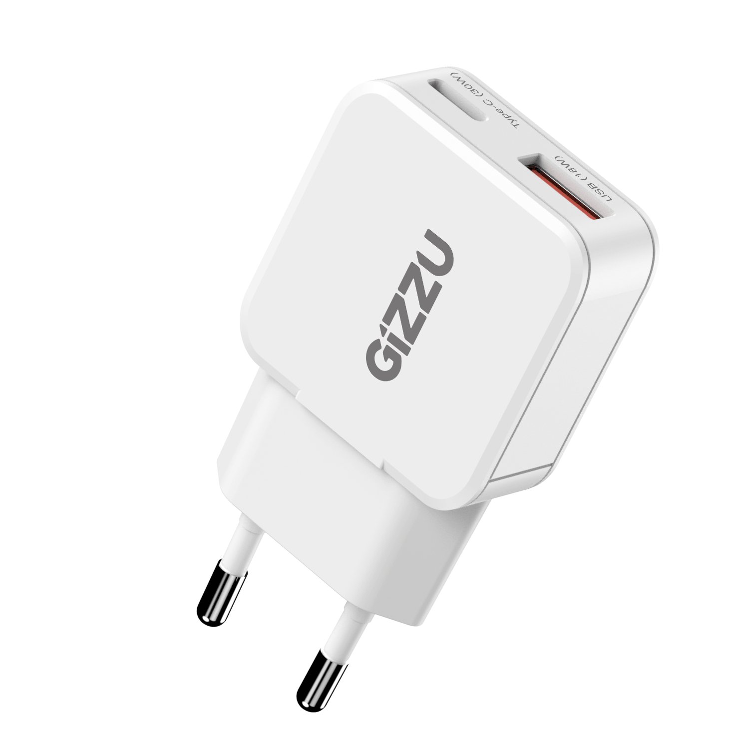 Gizzu 2-Port 30W GaN Wall Charger Gizzu 2-Port 30W GaN Wall Charger