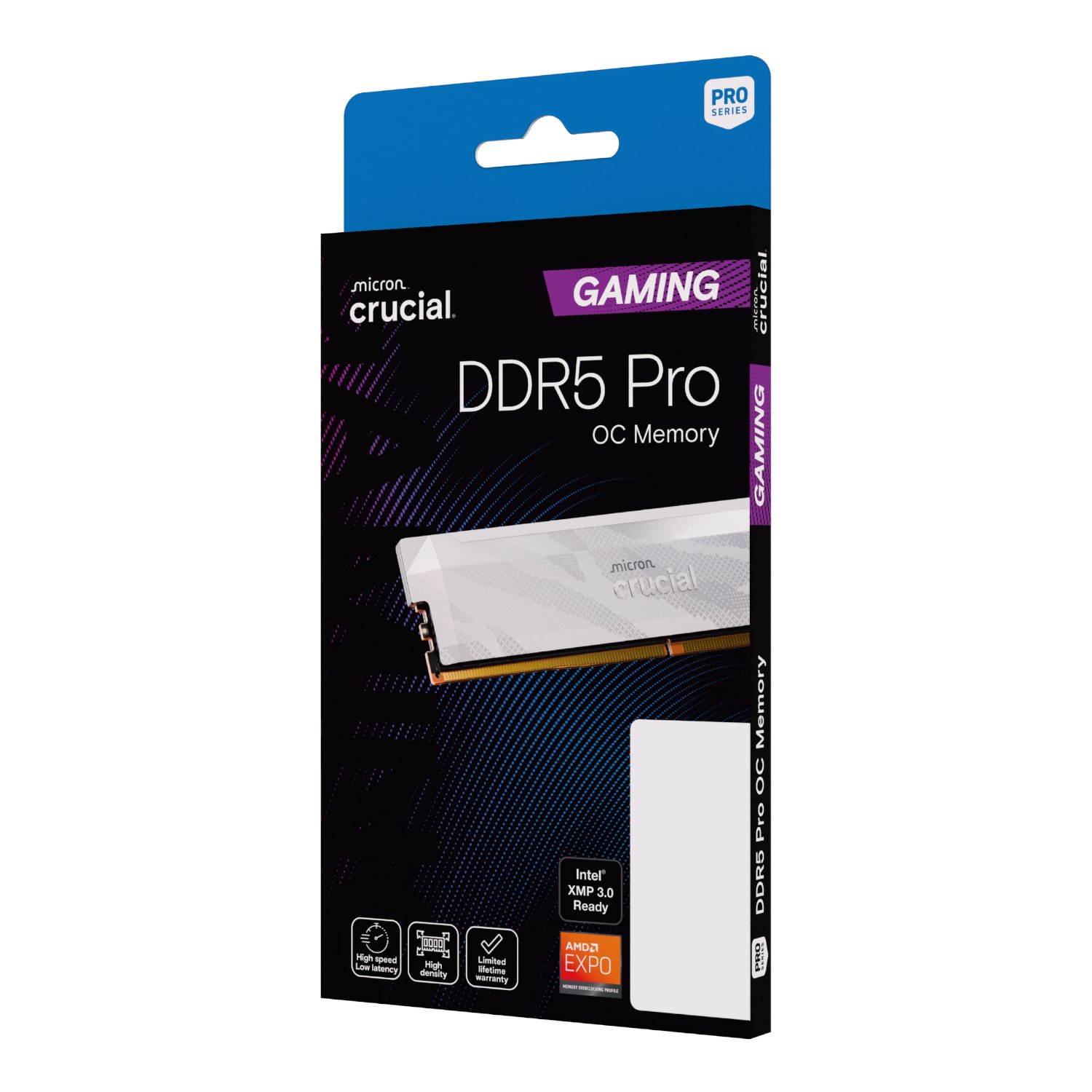 XpressTech_Crucial-Pro-16GB-6400Mhz-DDR5-Desktop-OC-Gaming-Memory-White_CP16G64C32U5W-5