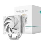 DeepCool AK400 G2 120mm CPU Air Cooler – White