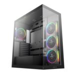 DeepCool CG580 4F V2 ARGB ATX Gaming Chassis - Black
