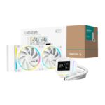 DeepCool LM240 ARGB 240mm AiO Liquid Cooler - White