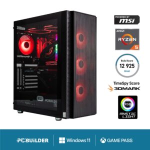 PCBuilder Ryzen 5 7600 SPECIALIST Windows 11 Gaming PC