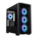 Asus A23 PLUS ARGB Micro-ATX Gaming Chassis - Black