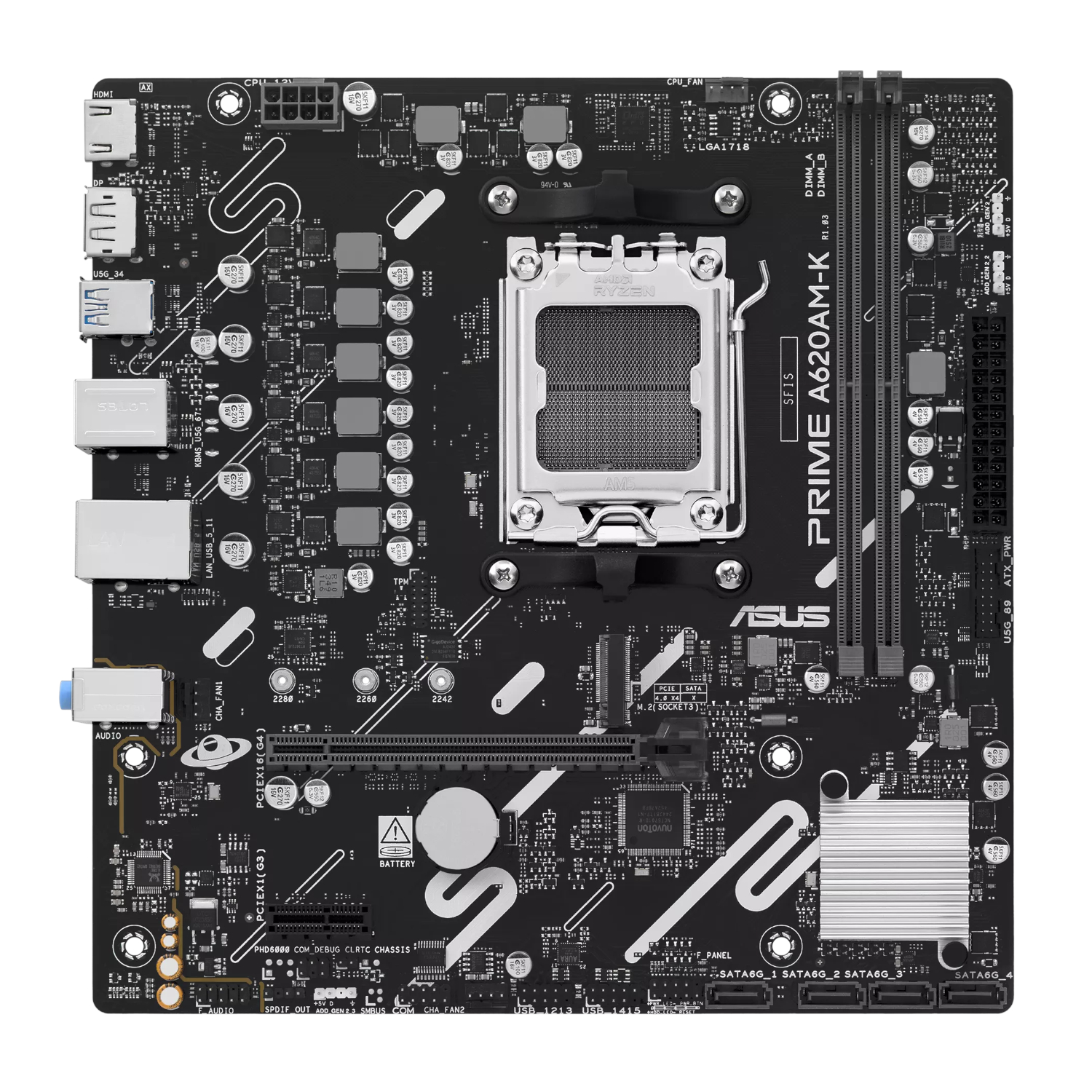 XpressTech_Asus-PRIME-A620AM-K-AM5-M-ATX-Motherboard_PRIME-A620AM-K-1