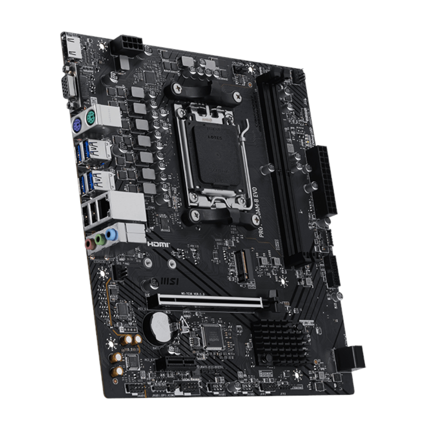 XpressTech_MSI-PRO-A620AM-B-EVO-AM5-M-ATX-Motherboard_PROA620AM-B-EVO-2