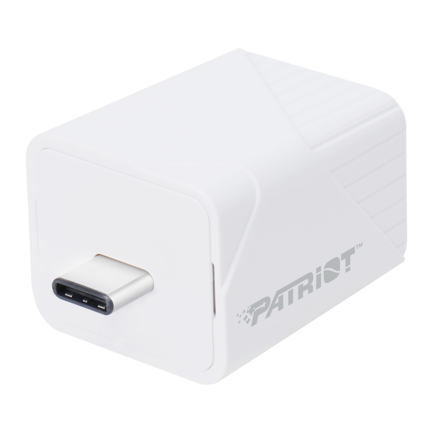 Patriot iLuxe Cube 128GB Type-C Smart Backup Solution - White Patriot iLuxe Cube 128GB Type-C Smart Backup Solution - White
