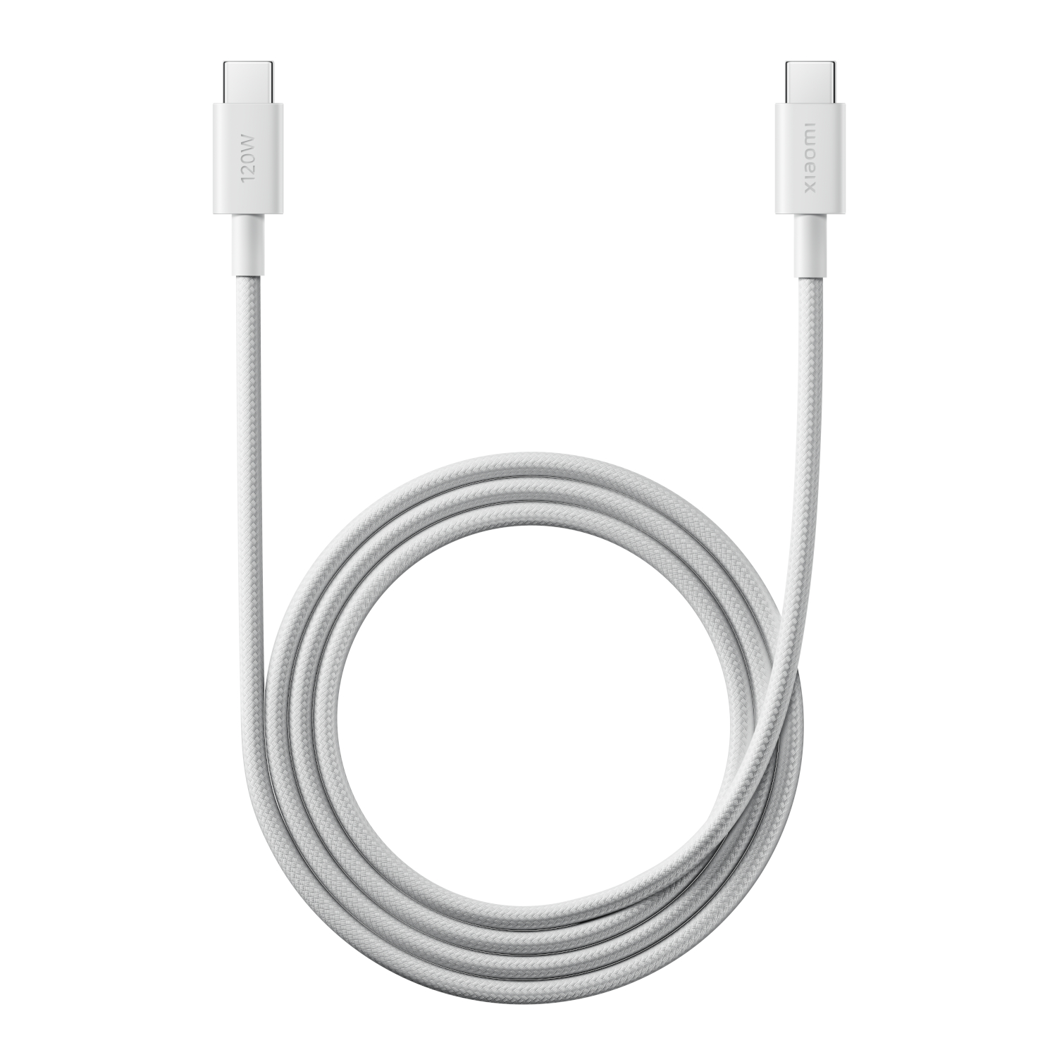 Xiaomi 6A Braided USB Type-C to USB Type-C Cable (1m) - White Xiaomi 6A Braided USB Type-C to USB Type-C Cable (1m) - White